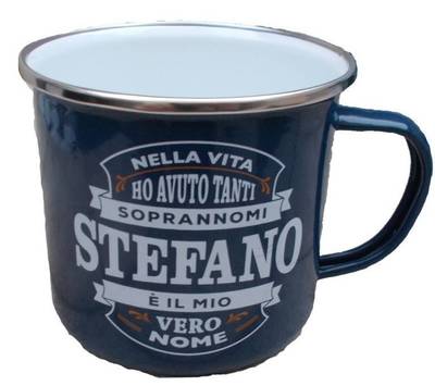 Tazza Personalizzata Con Nome Stefano - Questa è La Tazza Di Stefano - Ceramica, Regalo Divertente Per Compleanno, Natale, Idea Simpatica