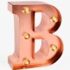 Mini Decorative Letter Light - B