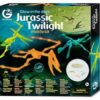 Geoworld CL412K - Jurassic Twilight Kit Completo di 3 Rettili Volanti, Fluorescenti al Buio