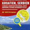 Slovenia, Croazia, Serbia, Bosnia Erzegovina 1:800.000