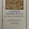 Cantari novellistici dal Tre al Cinquecento
