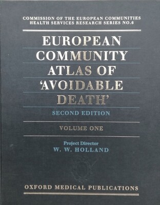 European Community Atlas of Avoidable Death