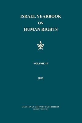 Israel Yearbook on Human Rights (Inglese)