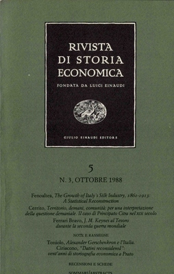 Rivista di Storia Economica. N. 3, Ottobre 1988