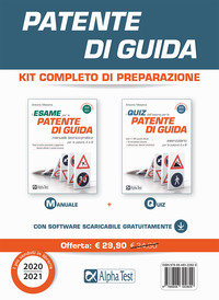 Patente di guida. Kit completo di preparazione: Manuale-Eserciziario. Con software di simulazione