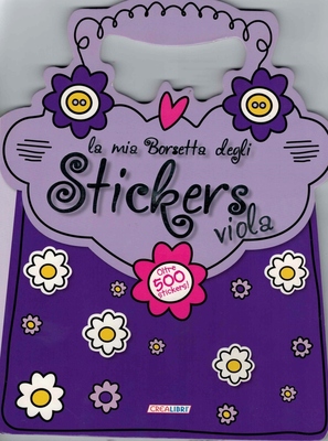 Le borsette viola. Stickers