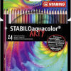 Stabilo Aquacolor Astuccio In Cartone Arty Da 24 Colori Ass.