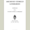 Archivio storico lombardo. Giornale della Società storica lombarda (2018) Vol. 23