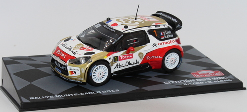 Citroen DS3 WRC - Rallye Monte Carlo 2013 - Die Cast 1:43