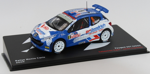 Peugeot 207 S2000 - Rally Monte Carlo 2009 - Die Cast 1:43