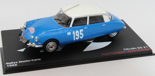Citroen DS 21 - Rallye Monte Carlo 1966 - Die Cast 1:43