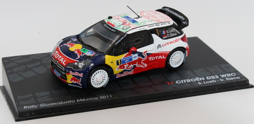 Citroen DS3 - Rally Guanajuato Mexico 2011 - Die Cast 1:43