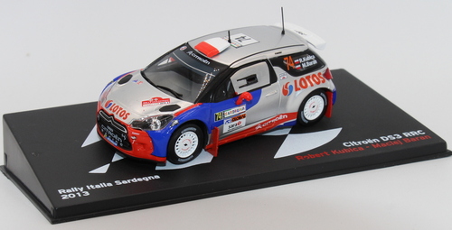 Citroen DS3 RRC - Rally Italia Sardegna 2013 - Die Cast 1:43