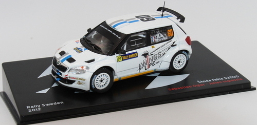 Skoda Fabia S2000 - Rally Sweden 2012 - Die Cast 1:43