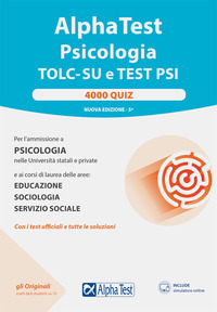 Alpha Test. Psicologia. TOLC. 4000 quiz