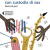 Natura morta con custodia di sax. Storie di jazz