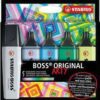 Stabilo Boss Astuccio In Cartone Arty Da 5 Colori Ass. - Colori Freddi
