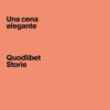 Una cena elegante