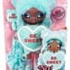 Na Na Na Surprise Serie Sweetest Heart - CYNTHIA SWEETS - Bambola di peluche verde con capelli verdi, vestito a forma di cuore e spazzola