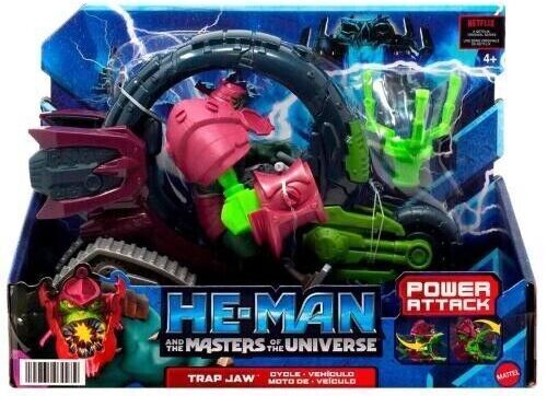 Masters of the Universe He-Man and The Trap Jaw & Vehicle Set