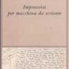 Improvvisi per macchina da scrivere