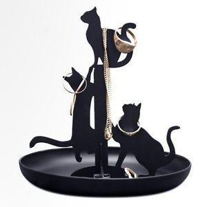 Portagioielli gatti neri kikkerland