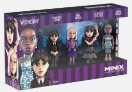 Minix Wednesday set 4 personaggi 7 cm
