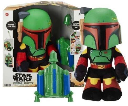 Star Wars - Boba Fett Peluche con Suoni