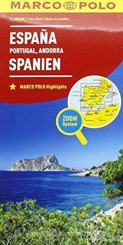 Spagna. Portogallo 1:800.000