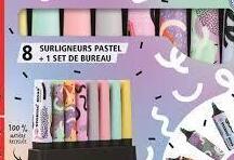 Stabilo boss pastel 8 pcs