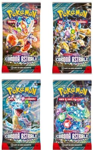 Pokemon scarlatto e violetto busta 10 carte