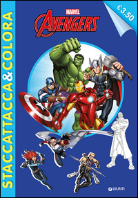 Avengers. Staccattacca e colora. Ediz. illustrata