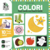 Colori. Flash cards con inserti tattili. Ediz. a colori