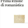 Prima lezione di romanistica