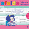 Mafalda. Calendario della famiglia 2025