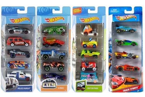 Hot Wheels Street Beasts - Set 5 Macchinine