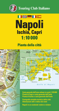 Napoli. Ischia, Capri 1:10.000