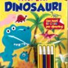 Colora Stickers mostruosi dinosauri