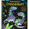 Fantastici dinosauri. Neon gratta e colora. Ediz. a colori. Ediz. a spirale. Con matita di legno