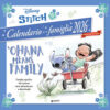 Stitch. 'Ohana means family. Calendario famiglia 2026. Con adesivi