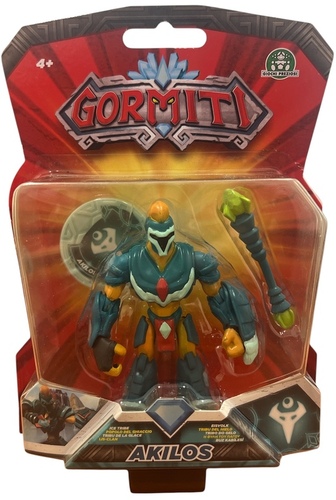 GORMITI Akilos personaggio da collezione 8 cm