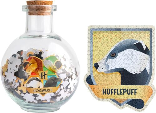 Puzzle 331 piezas coleccionable harry potter hufflepuff