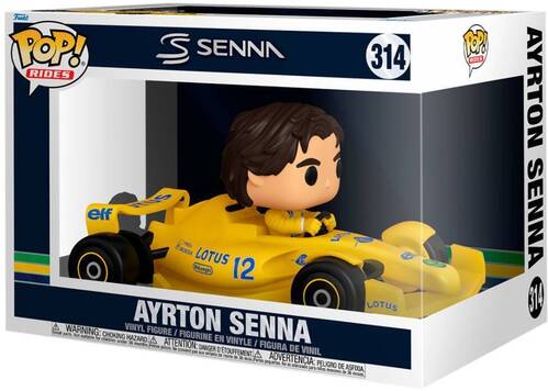 FUNKO POPS Rides Deluxe Ayrton Senna w/Lotus 314