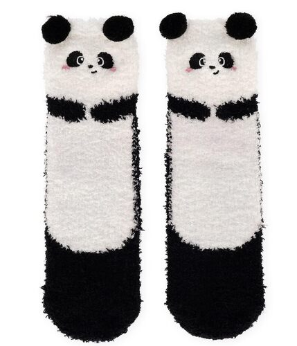 Legami - Calzini Antiscivolo It's A Match, Claze Antiscivolo per Adulti, calze soffici, Tema Panda, Taglia 35-42