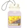 Yankee Candle Classic Car Jar Profumatore per Auto Lemon Lavander, Cartone, Viola, 7.6x19.7x0.7 cm