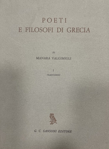 Poeti e filosofi di Grecia