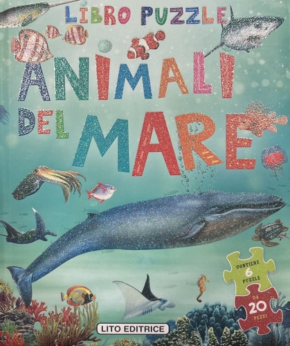 Libro Puzzle Animali del Mare