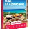 Smartbox - Cofanetto Regalo per Uomo o Donna - Fuga da assaporare - Idee Regalo Originale - 1 Notte con Colazione e Cena per 2 Persone