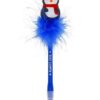 Legami - Penna A Sfera Con Pinguino Luminoso. Inchiostro Blu. Punta Da 0.7 Mm. Per Bambini E Adulti. Tema Penguin. 3.5 X 20 Cm