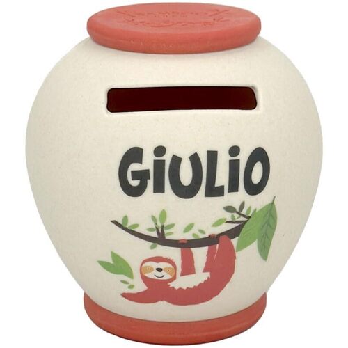 Salvadanaio Giulio 9 x 8 cm Clearco